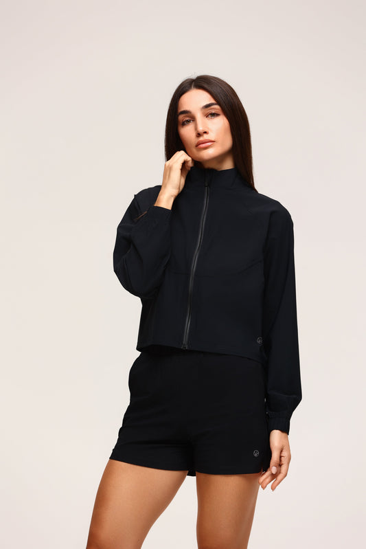 LUNA Shorts + BREEZE Jacket (Black)